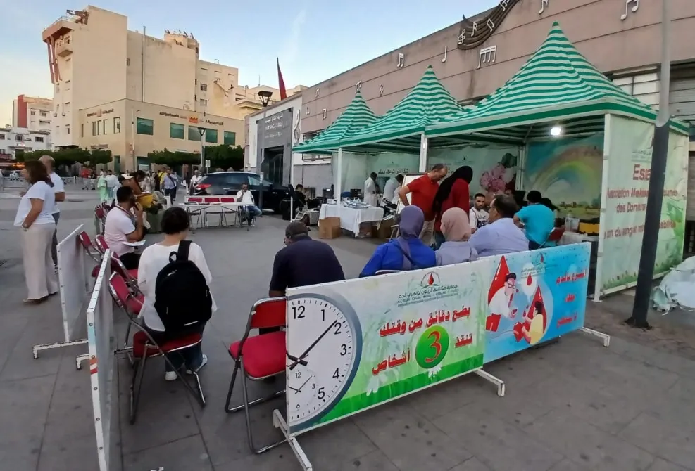[مكناس] جمعية مكناسة الزيتون لواهبي الدم: جمعية رائدة في الترويج للتبرع بالدم في مكناس